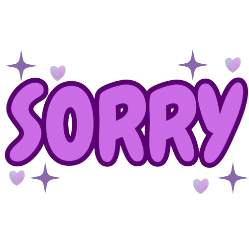 Sorry Emoji