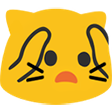 Catblobscared Emoji