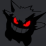 Black_and_red_gengar Emoji