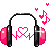 pinkmusicheadphones Emoji