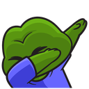 Pepe_dab Emoji