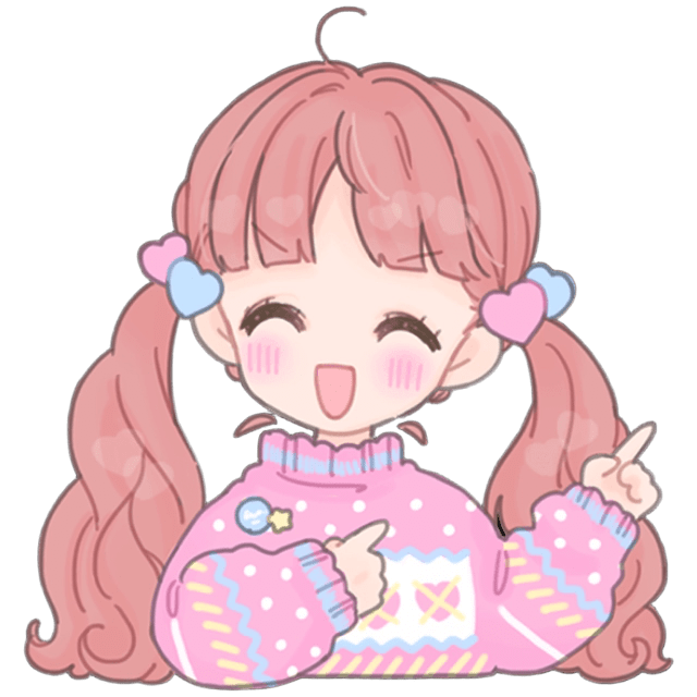 PastelGirlPointing Emoji