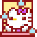 HelloKittySnowfall Emoji