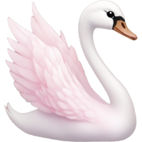 Pink_swan Emoji