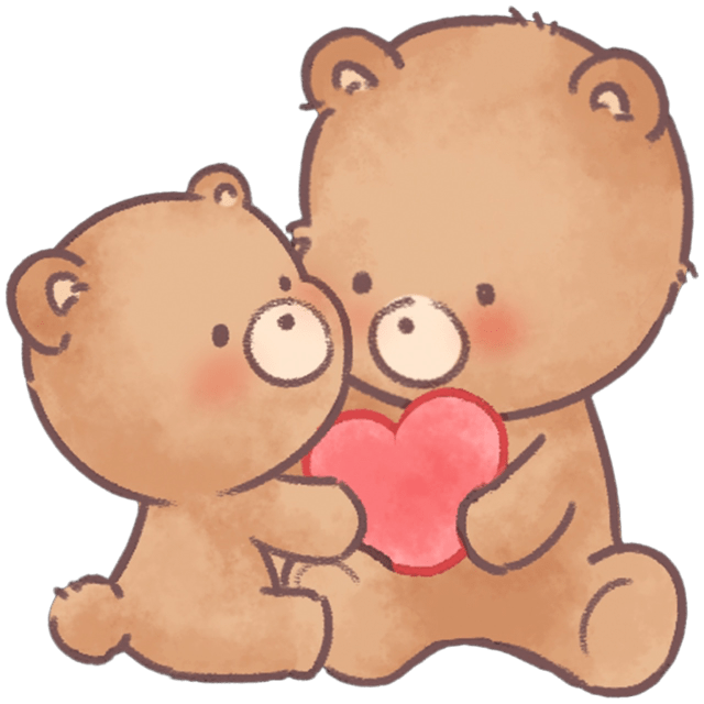 VBBearsWithHeart Emoji