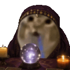 DroolingCatFortuneTeller Emoji