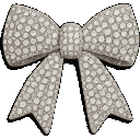 Whitesilverbowgif Emoji