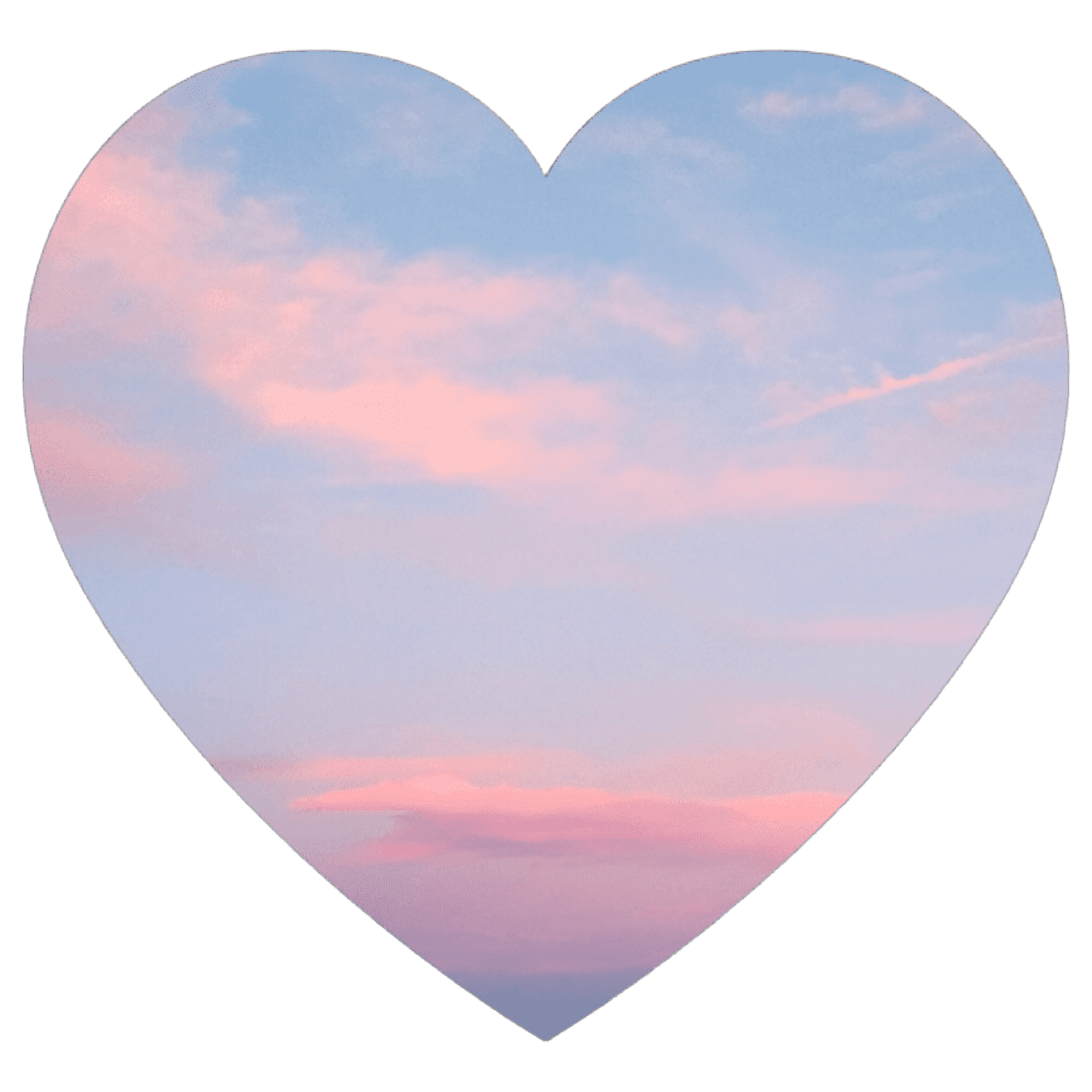 SkyHeartSunrise Emoji