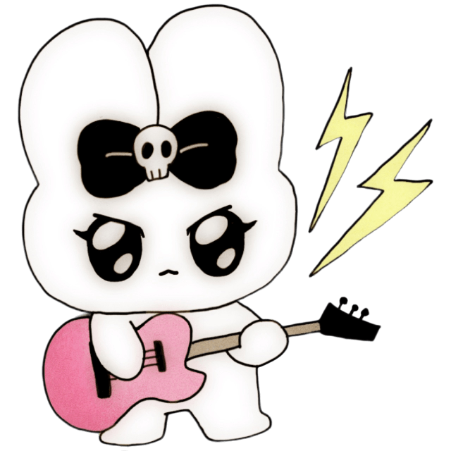 WhiteBunnyRockstar Emoji