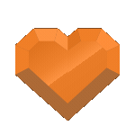 Orangegemheart Emoji