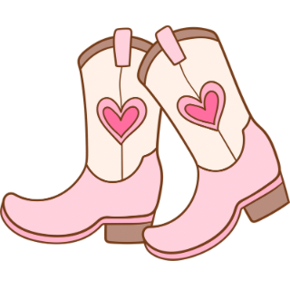 CoquettePinkCowgirlBoots Emoji
