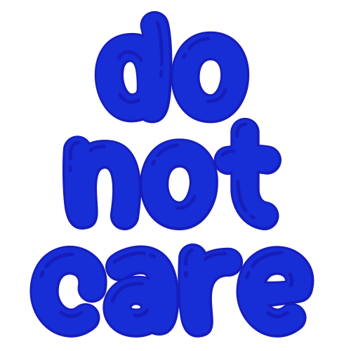 DoNotCare Emoji