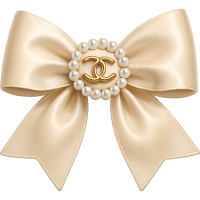 Chanel_beige_bow Emoji