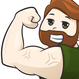 BeardedGuyMuscle Emoji