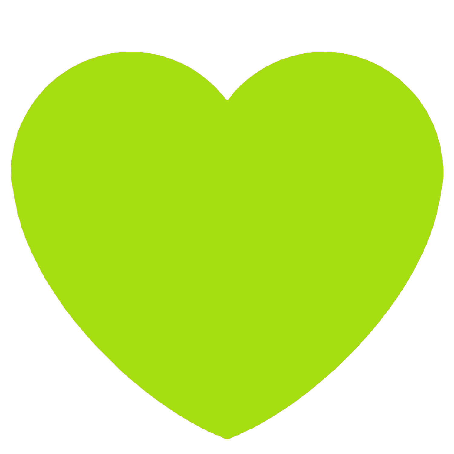 Lime_Heart Emoji