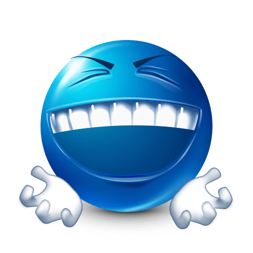 blueemoji_villainlaugh Emoji