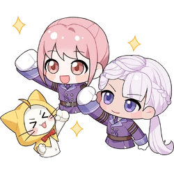 NikkiMomoHiyaLetsGo Emoji