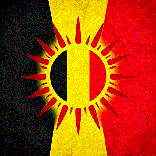 BelgiumFlagSun Emoji
