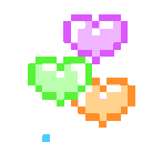 floating_hearts Emoji