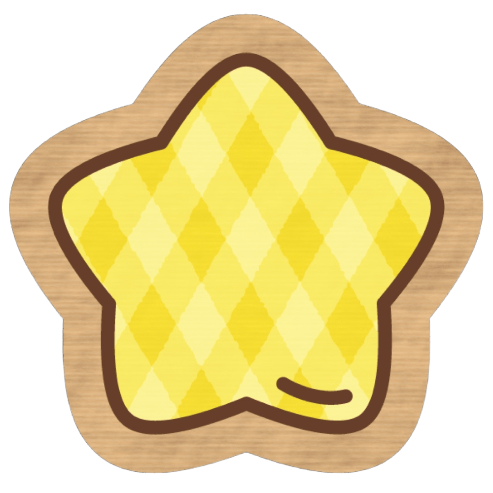 WoodenBadgeStar Emoji