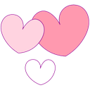 PinkHearts Emoji