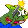 pepe_Gun Emoji