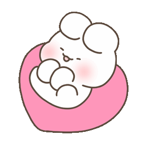 BunnyHeartBounce Emoji