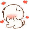 PeachBlushHearts Emoji