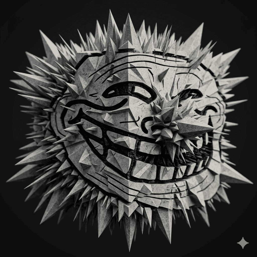 Trollfacefinalgeometricboss Emoji