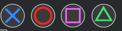 PlayStationbuttonshapes Emoji