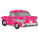 pinkflashclassiccar Emoji