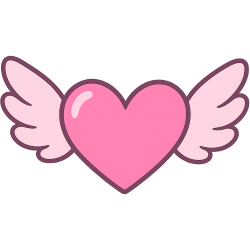 Girlyheartwithwings Emoji