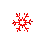 Redsnowflake Emoji