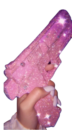 Holdingpinkglitterweapon Emoji