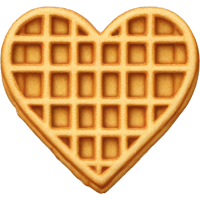 Waffleheart Emoji