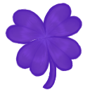 purple_clover Emoji