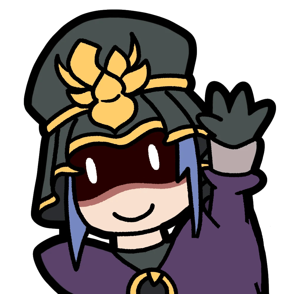FateMedeaRaisedHand Emoji