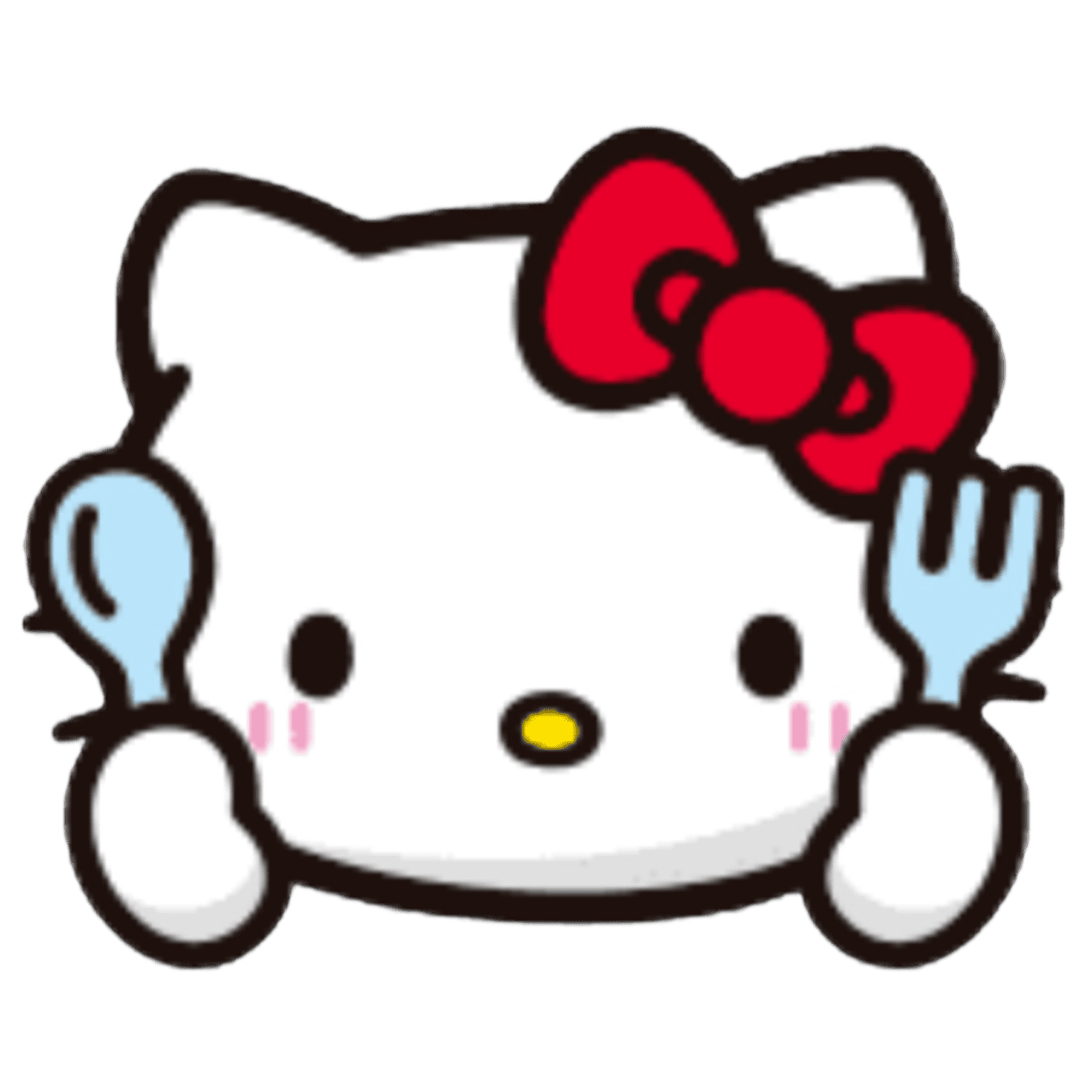hellokitty_eat Emoji