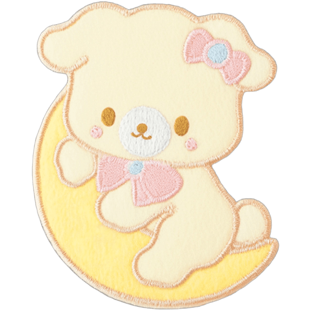 EmbroiderDogMoon Emoji