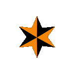 Orangeblackstar Emoji