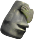moyai_facepalm Discord Emoji
