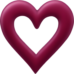 Burgundyheart Emoji