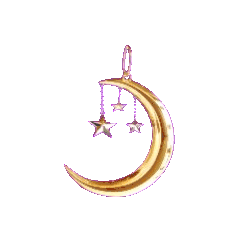 goldcrescentmooncharm Emoji