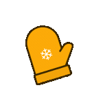 Orangechristmasgloves Emoji