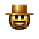 gold_top_hat Emoji