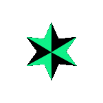 Greenblackstar Emoji