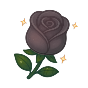 sparklyblackrose Emoji
