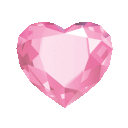 SpinningPinkCrystalHeart Emoji