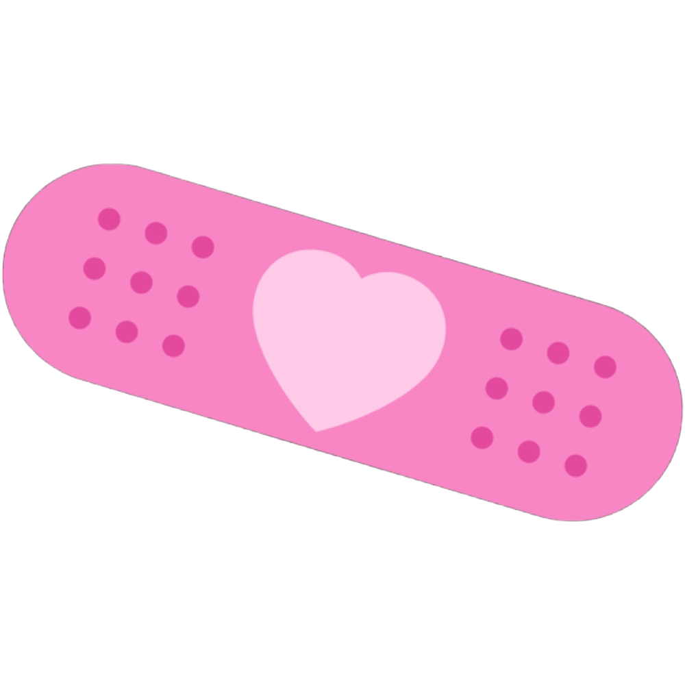PinkBandaid Emoji