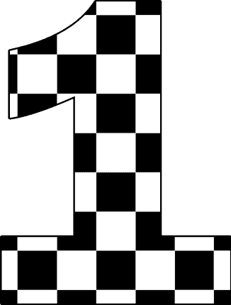 Checkered_One Emoji
